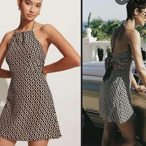 Faithful The Brand Gaia Mini Dress medium Bisett print